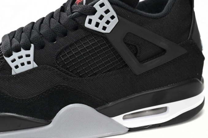 1st Kicks Air 1010 DH7138- 4 Trendy Canvas Black Jordan 1203